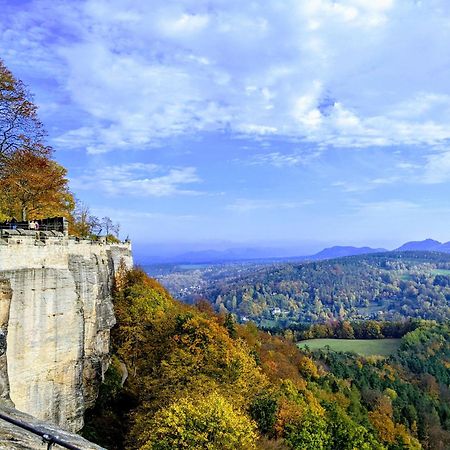 Ferienwohnung Aus-Zeit Auf Dem Lande Bad Gottleuba Exterior foto