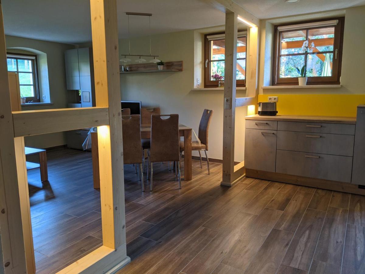 Ferienwohnung Aus-Zeit Auf Dem Lande Bad Gottleuba Exterior foto