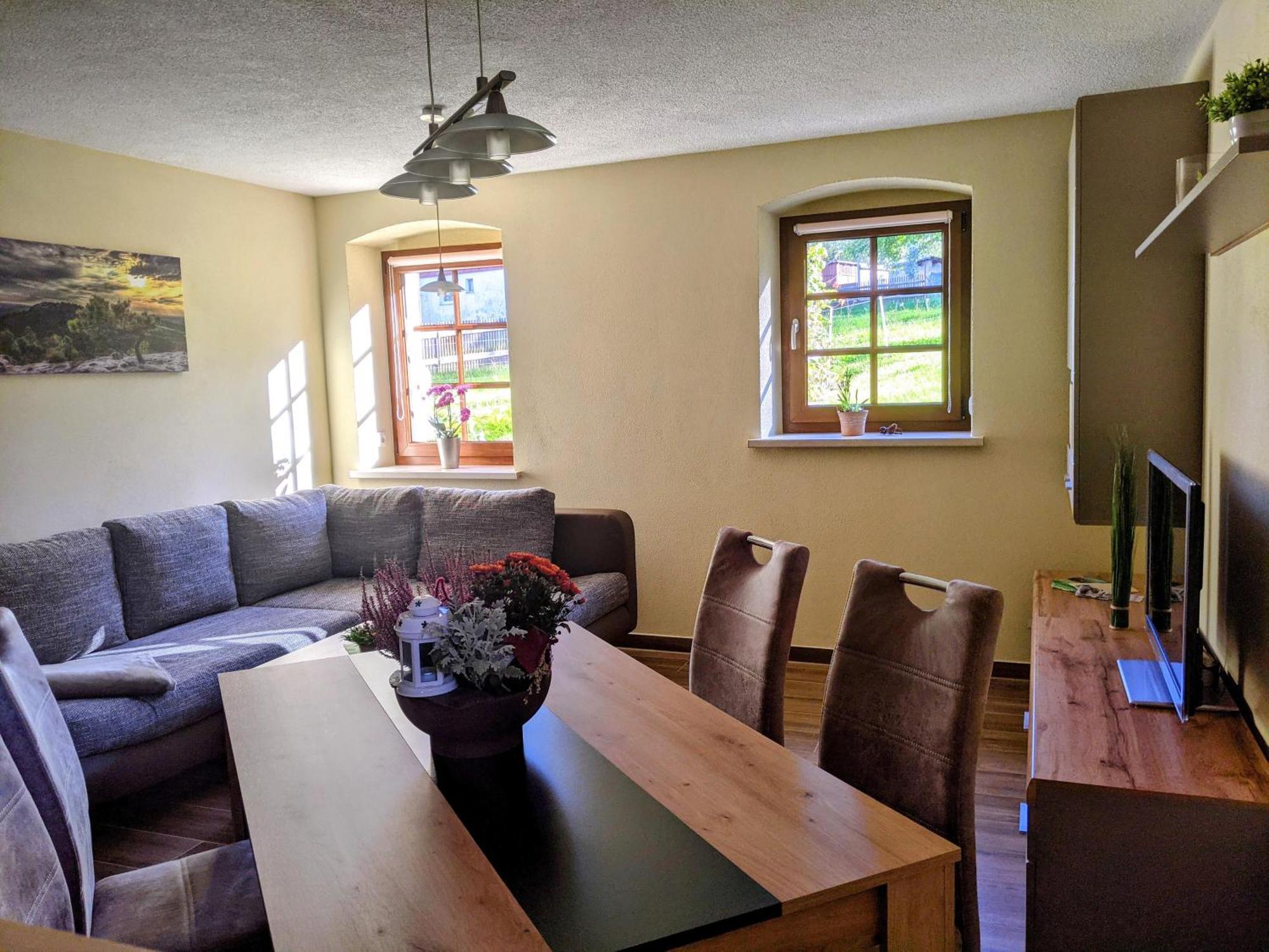 Ferienwohnung Aus-Zeit Auf Dem Lande Bad Gottleuba Exterior foto